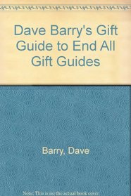 Dave Barry's Gift Guide