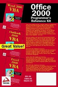 Office 2000 Programmers Reference Kit (Programmer's Reference)