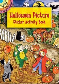 Halloween Picture Sticker Activity Book (Dover Little Activity Books) (Vol i)