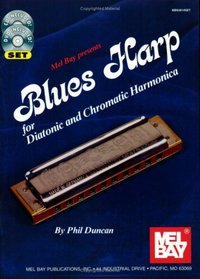 Mel Bay Blues Harp Set for Diatonic & Chromatic Harmonica