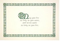 Irish Proverb Note Cards (Stationery)