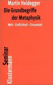 Die Grundbegriffe der Metaphysik