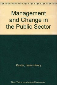 Management in the Public Sector: Challenge and Change