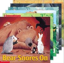 Bear and Friends Six Book Collection (Paperback Book Pack) By Karma Wilson Includes Bear Feels Scared, Bear's New Friend, Bear Feels Sick, Bear Snores On, Bear Wants More & Bear Stays up for Christmas