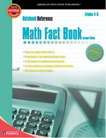 Math Fact Book: Grades 4-8 (Notebook Reference) 2nd Edition