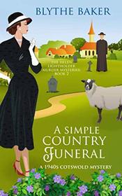 A Simple Country Funeral (Helen Lightholder, Bk 2)