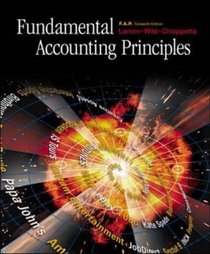 Fundamental Accounting Principles F.A.P. w/ CD, NetTutor  Powerweb (16th Edition)