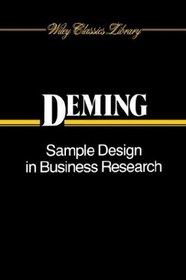 Sample Design in Business Research (Wiley Classics Library)