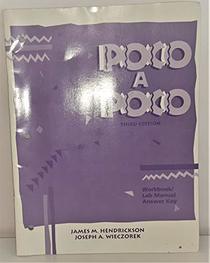 Workbook / LM ANS Key - Poco a Poco 3e