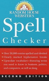 Random House Webster's Spell Checker : Second Edition