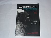 American Issues a Primary Source Reader in United States History