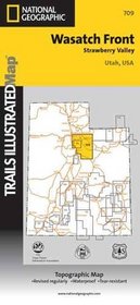 Trails Illustrated - National Forests Map-Wasatch Front - Nat'l Forests (National Forest/BLM)