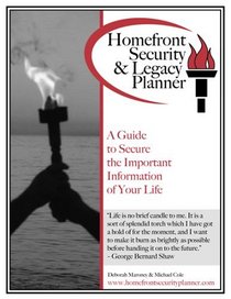 Homefront Security & Legacy Planner