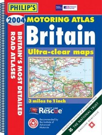 Philip's Motoring Atlas Britain (Road Atlas)