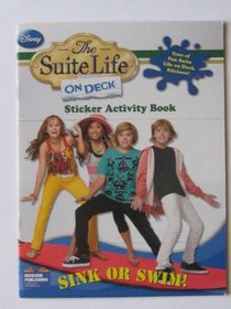 Disney The Suite Life on Deck Sink or Swim Sticker Activity Book