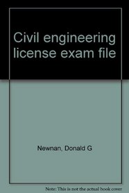 Civil engineering license exam file
