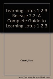 Learning Lotus 1-2-3 Release 2.2 Phc
