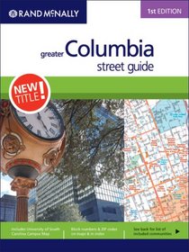 Rand McNally 1st Edition greater Columbia street guide