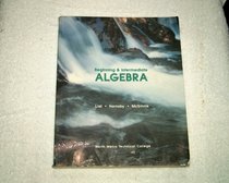 Beginning&Intermediate Algebra