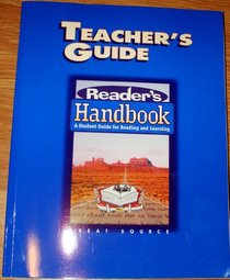 Reader's Handbook: A Student Guide for Reading and Learning, Grade 9-12 Teacher's Guide