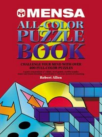 Mensa All-Color Puzzle Book 2: Challenge your mind with over 400 full color puzzles