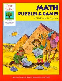 Math Puzzles  Games: A Workbook for Ages 4-6 (Gifted & Talented)