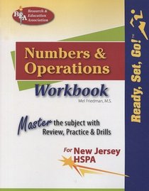 REA's Ready, Set, Go! Numbers and Operations for  NJ HSPA: Trade  Edition (Test Preps)