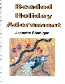 Beaded holiday adornment