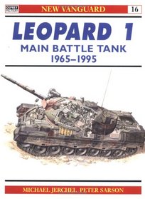Leopard 1 Main Battle Tank 1965-95 (New Vanguard)