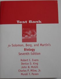 Solomon Berg Martin Biology 7e Test Bank