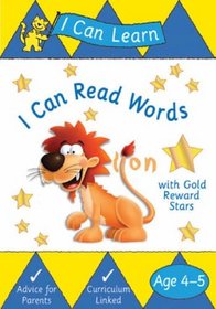 I Can Read Words (I Can Learn)