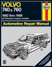 Haynes Repair Manuals: Volvo 740/760, 1982-1988