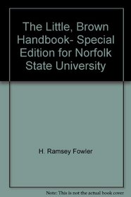 The Little, Brown Handbook- Special Edition for Norfolk State University