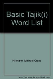 Basic Tajik(i) Word List