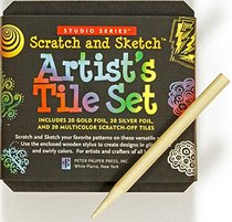 Scratch & Sketch Artist's Tile Set (tangles)