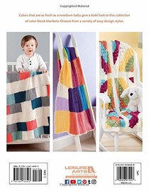 Color-Block Blankets | Crochet | Leisure Arts (7104)