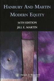 Hanbury and Martin: Modern Equity