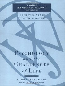 Psychology and the Challenges of Life: Adjustment to the New Millennium, Ninth Edition Alt. Version, Assessment Resource Book