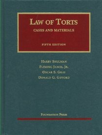 Cases and Materials on the Law of Torts, 5th (Casebook)