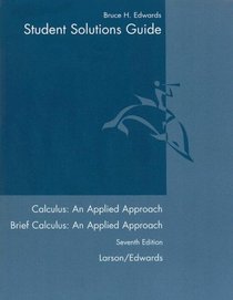 Calculus an Applied Approach Student Solutions Guide