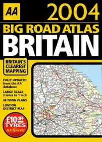 Big Road Atlas Britain (AA Atlases)