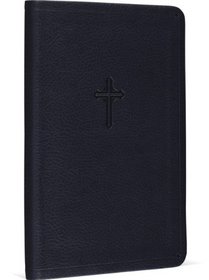 ESV Compact New Testament with Psalms and Proverbs (TruTone, Navy Blue, Cross Design)