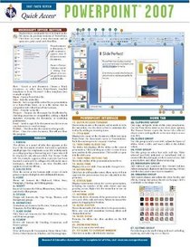 Power Point 2007 - REA's Quick Access Reference Chart