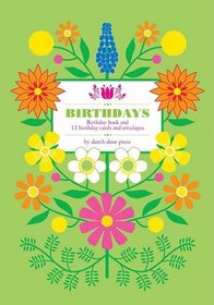 Dutch Door Birthdays: Birthday Book and Card Set