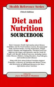 Diet and Nutrition Sourcebook (Health Reference Series) (Health Reference Series)