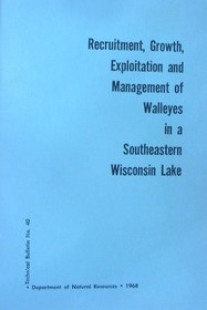 Recruitment, Growth, Exploitation and Management of Walleyes in a Southeastern Wisconsin Lake