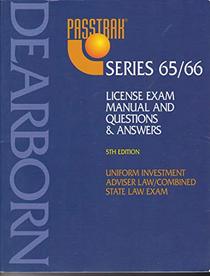 Pass Trak Series 65/66, Uniform Investment Adviser Law/Combined State Law Exam: Principles & Practices, Questions & Answers
