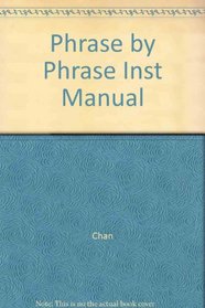 Phrase by Phrase Inst Manual