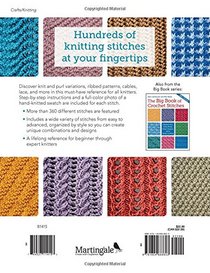 The Big Book of Knit Stitches: Cables, Lace, Ribs, Textures, and a Whole Lot More