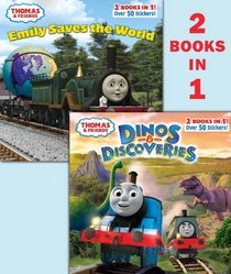 Dinos & Discoveries/Emily Saves the World (Thomas & Friends) (Deluxe Pictureback)